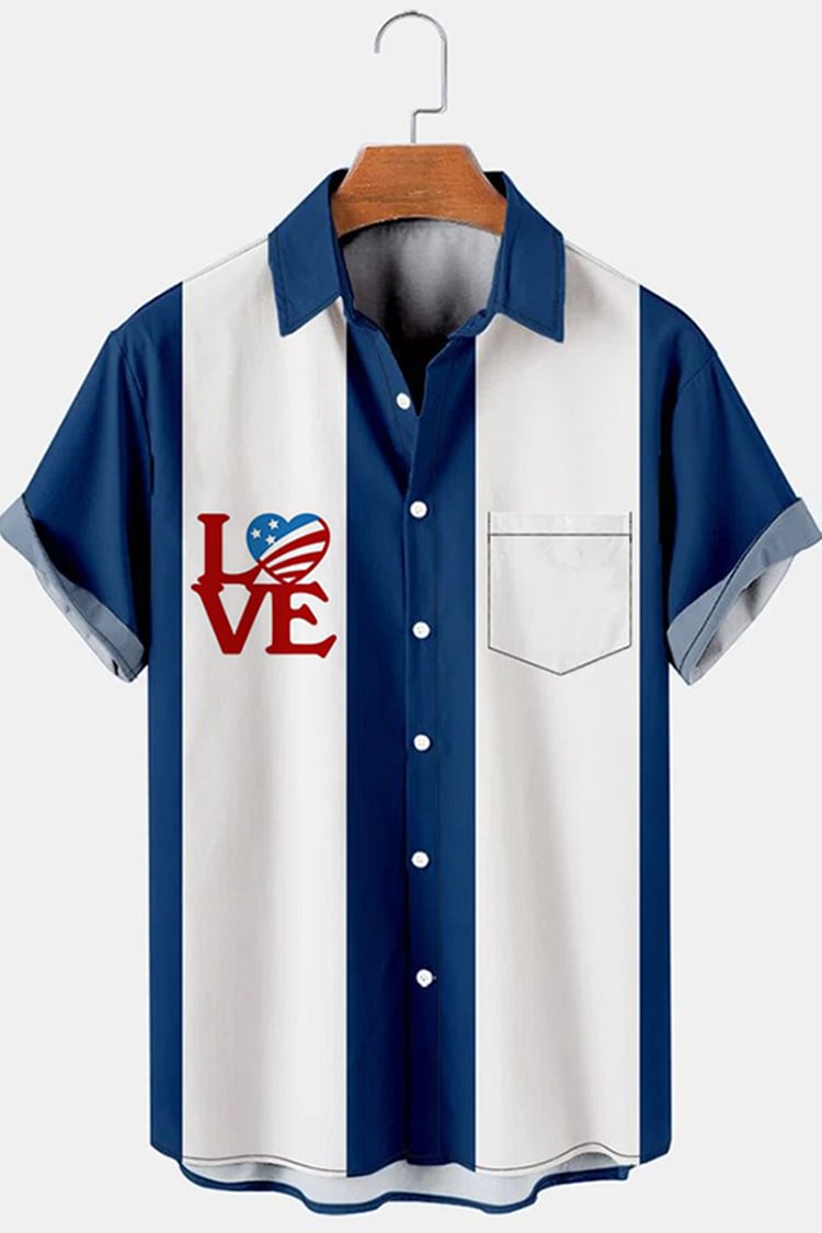 Men's Fashion Love Shirt