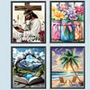 Landscape Full DIY 5D Round Diamond Painting Kit for Adult 30x40cm