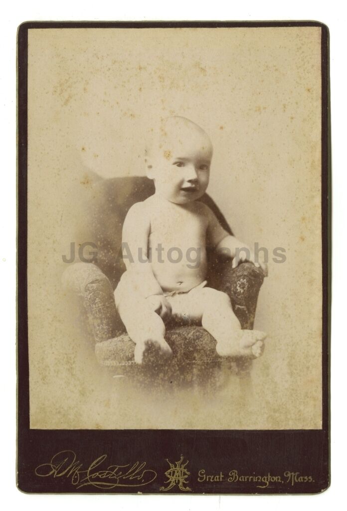 19th Century Children - 19th Century Cabinet Card Photo Poster painting - Great Barrington, MA