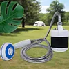 Portable Electric Camping Shower Outdoor Camp Shower Pump for Hiking Travel Bath