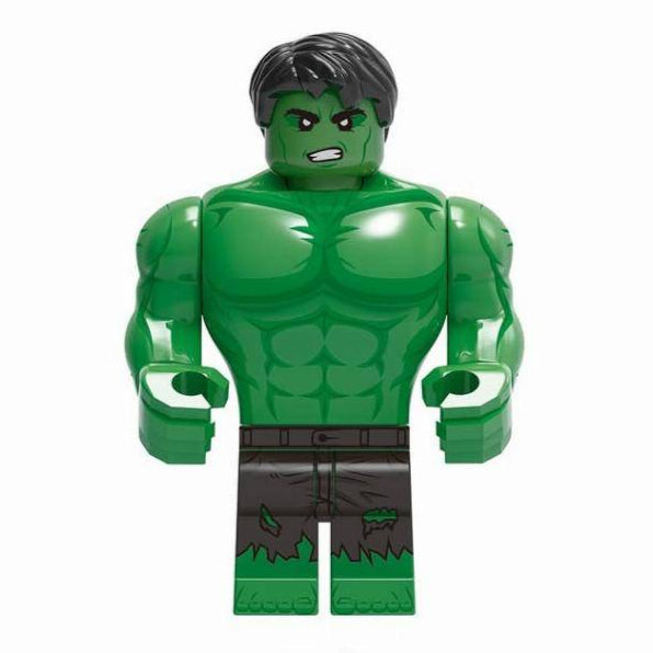 Hulk (Avengers) Custom Marvel Superhero Minifigure Minifigure Bricks monstertoys