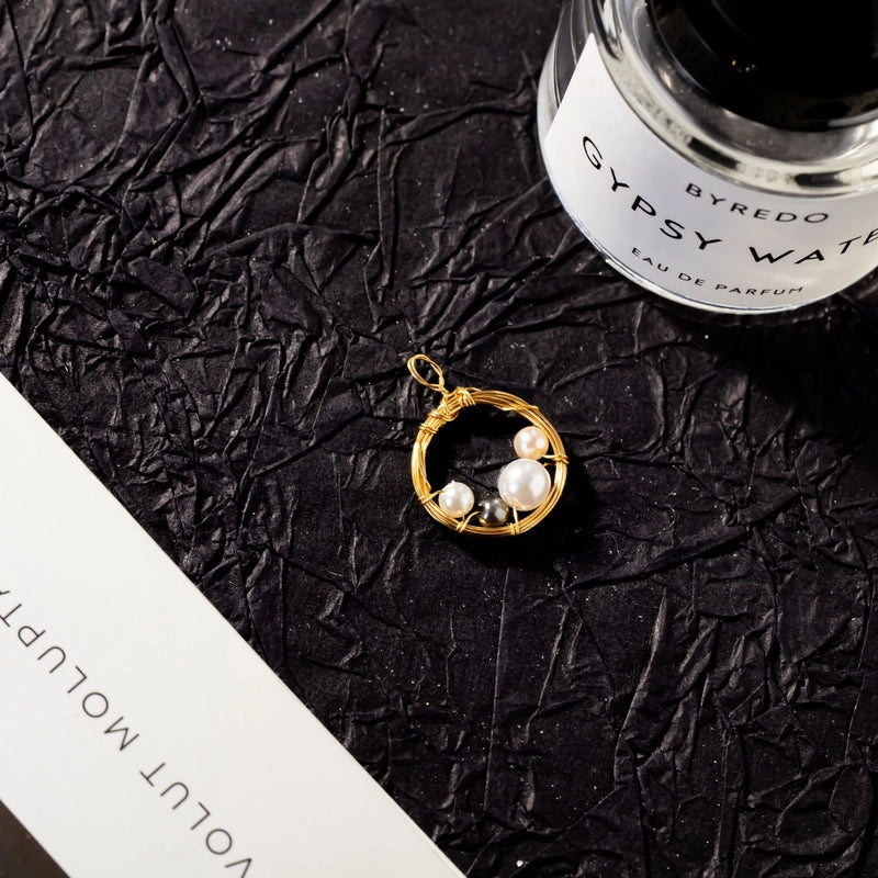 10 PCS/Package Copper Geometric Pendant Jewelry Accessories