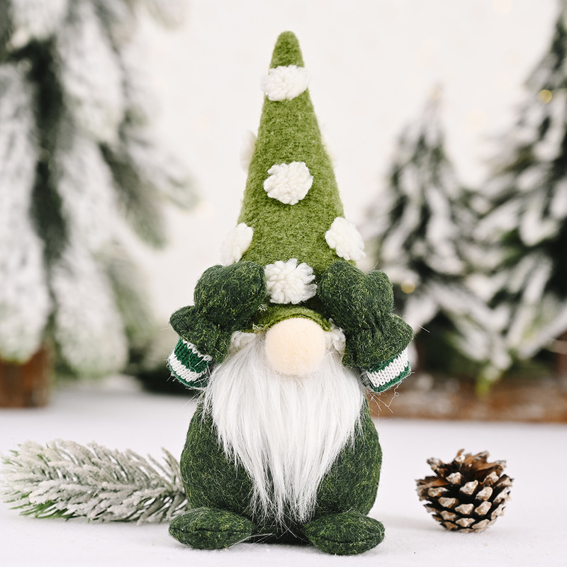 

Forest Old Man Christmas Mini Doll New Year Xmas Gnome Decoration Gifts, 501 Original