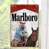 Marlboro occidental - Enseignes en bois(20*30cm/30*40cm)