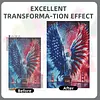 Diamond Painting -DIY Round Drill Independence Day Statue of Liberty with Wing(60*40CM)