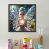 【Limited Stock Sale】Crystal Butterfly Fairy-11CT Stamped Cross Stitch 50*50cm/19.69*19.69in tapestrymarket