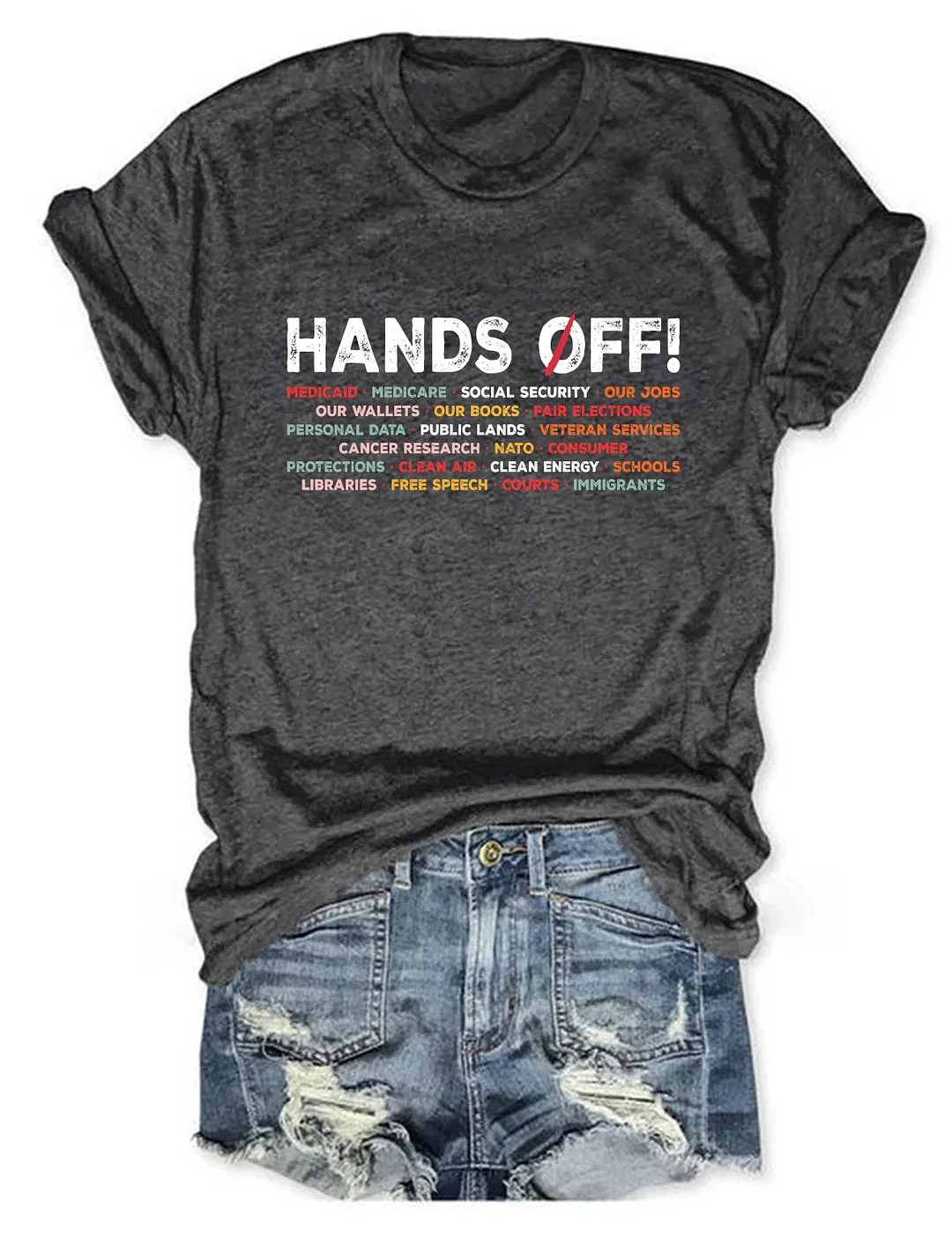 Hands Off Protest T-shirt