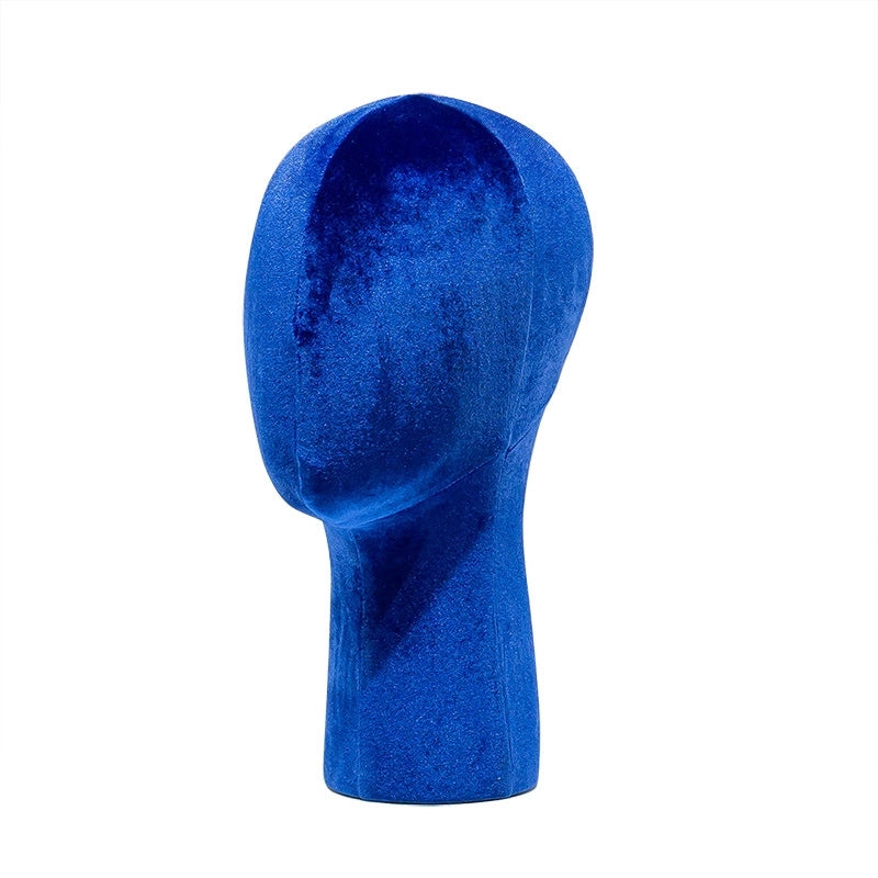 Velvet Head Mold Prop Display Stand Wig Hat Glasses Scarf Jewelry Bracket Dummy Head Model Prop Hat Drag