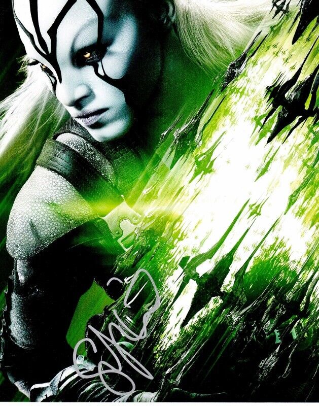 Sofia Boutella Signed - Autographed Star Trek Beyond 11x14 inch Photo Poster painting