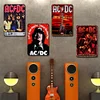 4PCS AC/DC - Vintage Metal Signs Set - 20*30cm - Music