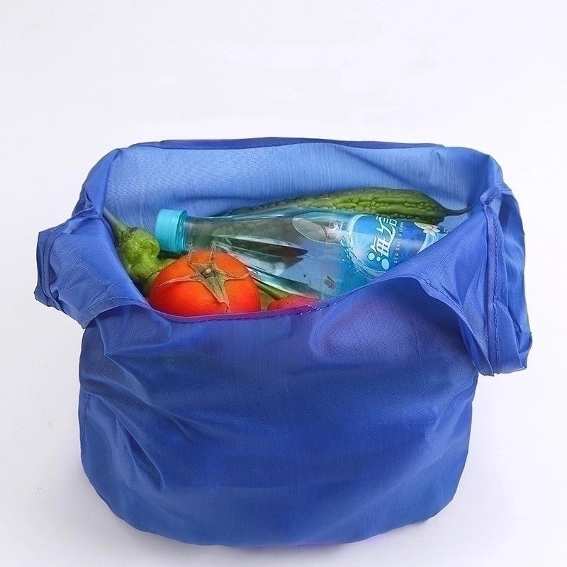 Fashion Solid Color Polyester Shopping Bags