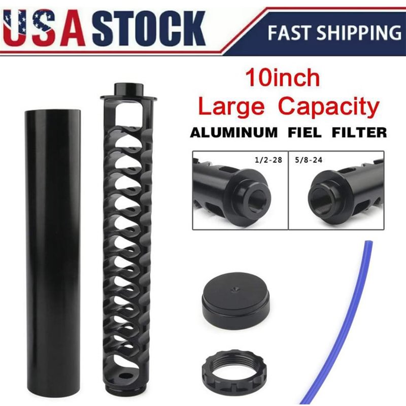 12 inch 5/8-24 Fuel Filter Solvent Trap napa 4003 wix 24003