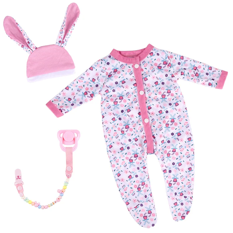 For 17-20 Inches 4Pcs Reborn Doll Specials Accessories Multi-style Clothing Set For Girls 4 Sets Clothing Accessories：Realistic Reborn Baby Dolls By Rsgdolls®