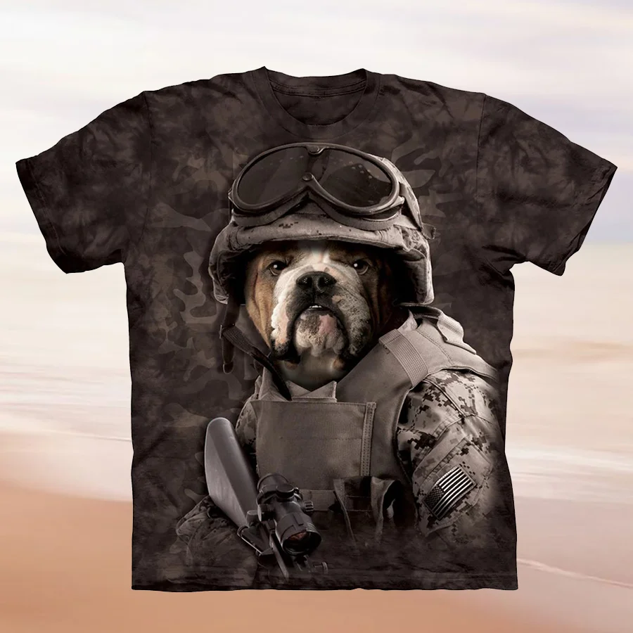 3D Dog Unisex T-shirt / [viawink] /