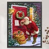 Santa - 11CT Stamped Cross Stitch 50*65cm