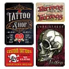 4pcs - Tattoo Advertising - Vintage Metal Signs(8*12Inch)