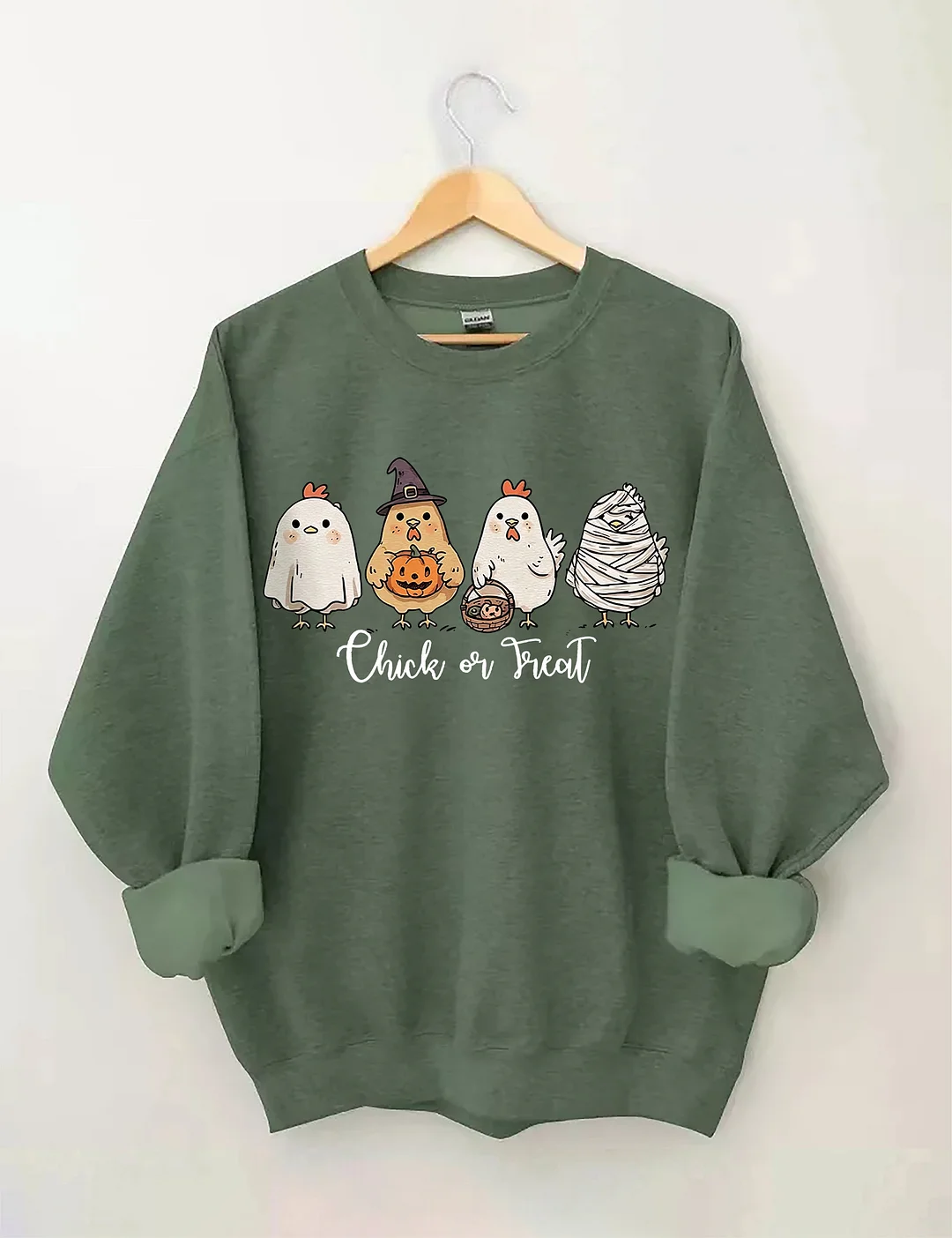 Chick Or Treat Sweatshirt