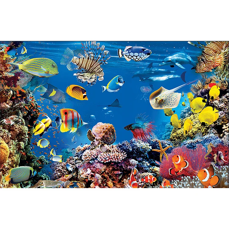 Ericpuzzle™ Ericpuzzle™Oceanarium Wooden Puzzle