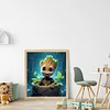 Groot-11CT Stamped Cross Stitch 40*45cm/15.75*17.72in