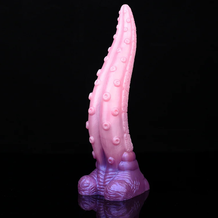 Colored Exotic Animal Tongue Particles, Tentacles, Fake Dildo, Male And Female Sexual Products, Private Suction, Masturbation, Orgasmic Wand