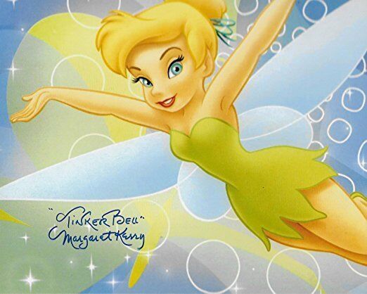 Margaret Kerry Tinkerbell from Disney Original Autographed 8X10 Photo Poster painting 18