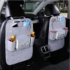 Multi Car Seat Storage Bag Practical Car Seat Back Organizer Storage Bags Car Hanging Pocket Car Interior Accessories  (Gray)