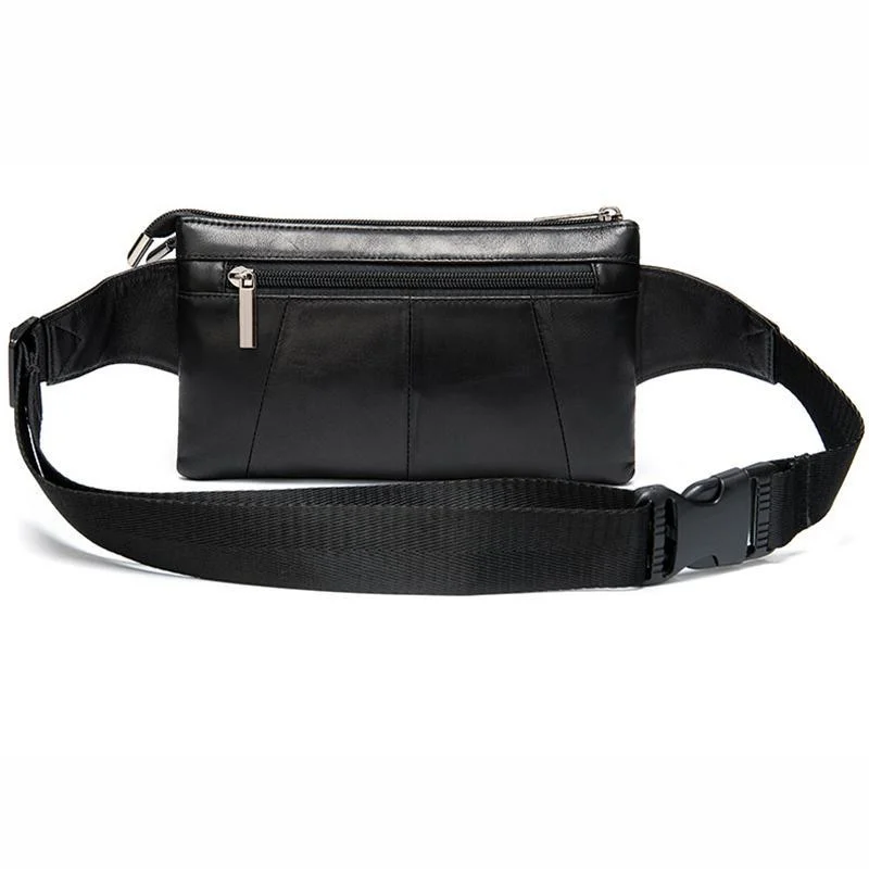 Outdoor Casual Practical Large Capacity Leather Chest Bags