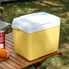 15L Camping Cooler Box Insulated Ice Chest Portable Ice Bucket for Outdoor Use