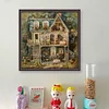 Dream House-14CT Stamped Cross Stitch 50*50cm/19.69*19.69in