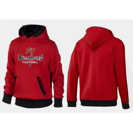 Tampa Bay Buccaneers Critical Victory Pullover Hoodie Red & Black
