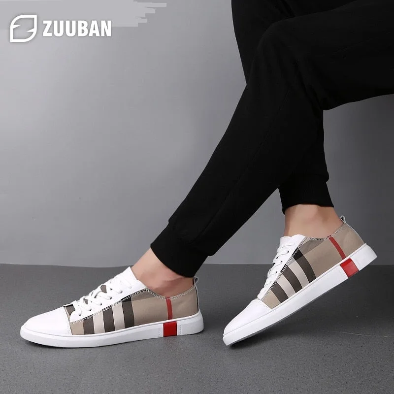 Men Casual Shoes 2022 Mens Luxury Shoes Men Designer Sneakers High Quality Trainers Shoes Genuine Leather Skateboard Shoes
