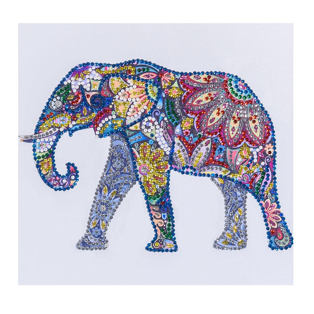 

Elephant - Special Shaped Diamond Painting - 25*25CM, 501 Original