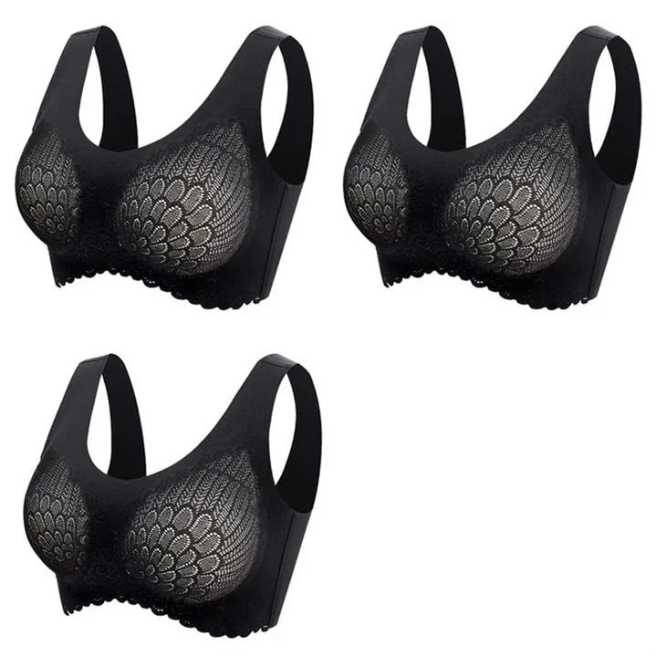 Serx Bra Push Up Comfort Bra (BUY 1 GET 2 FREE) - Stay comfortable your whole day (3 PC)