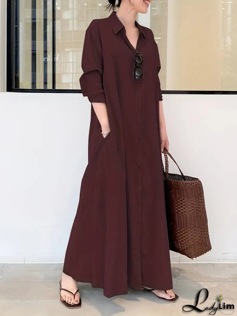 Elegant and Casual winter Dress
