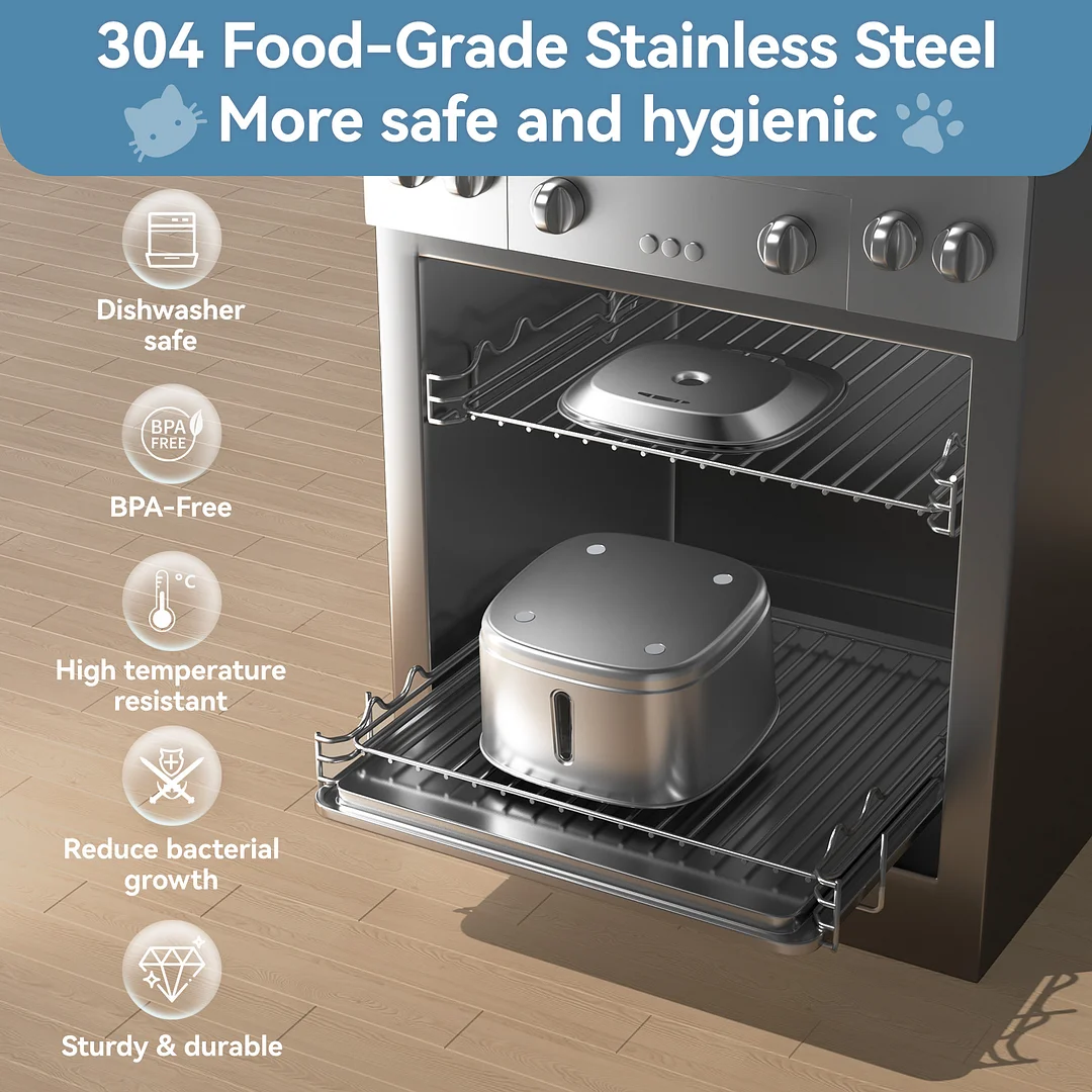 BEBANG Wireless Cat Water Fountain, 108oz/3.2L Automatic Pet Fountain for Dogs Cats Drinking