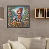 Diamond Painting -DIY Round Drill Girl(40x40cm)