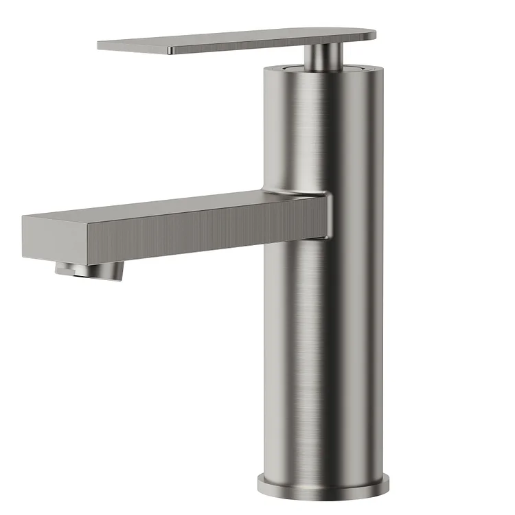 EVERSTEIN Modern Bathroom Sink Faucet in Brushed Nickel SFS-1122-NK