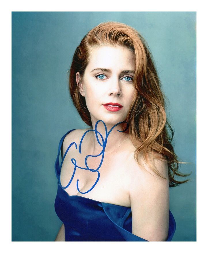 AMY ADAMS AUTOGRAPHED SIGNED A4 PP POSTER Photo Poster painting PRINT 1