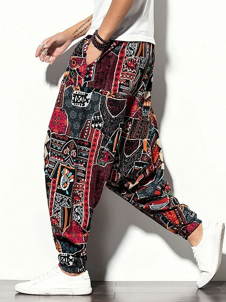 Men's linen casual pants