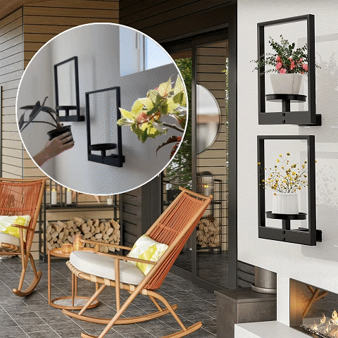 Maximize Space & Style with Our Multifunctional Wall Plant Holder 