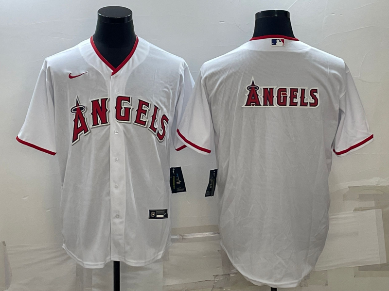 Men's Los Angeles Angels White Alternate Replica Team Jersey mysite