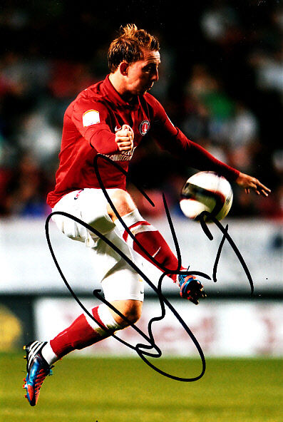 Charlton Athletic F.C Danny Green Hand Signed 12/13 Photo Poster painting 6x4 1.