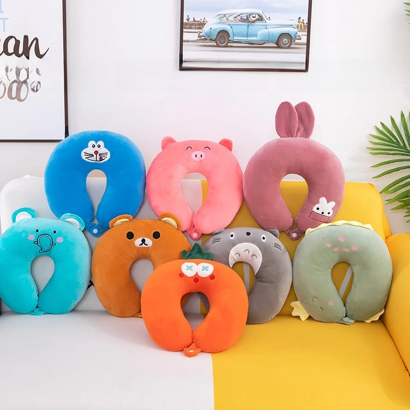 U-shaped Pillow Travel Neck Pillow Cervical Cute U-shaped Pillow Office Adult Nap Pillow Adult Neck Pillow Gift