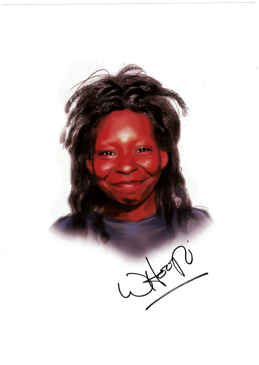 Whoopi Goldberg signed autographed Photo Poster painting! RARE! AMCo Authenticated! 14520