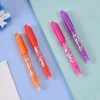 80PCS Color Erasable 0.7mm Gel Pen Eraser Temperature Control School Season Student Office Stationery