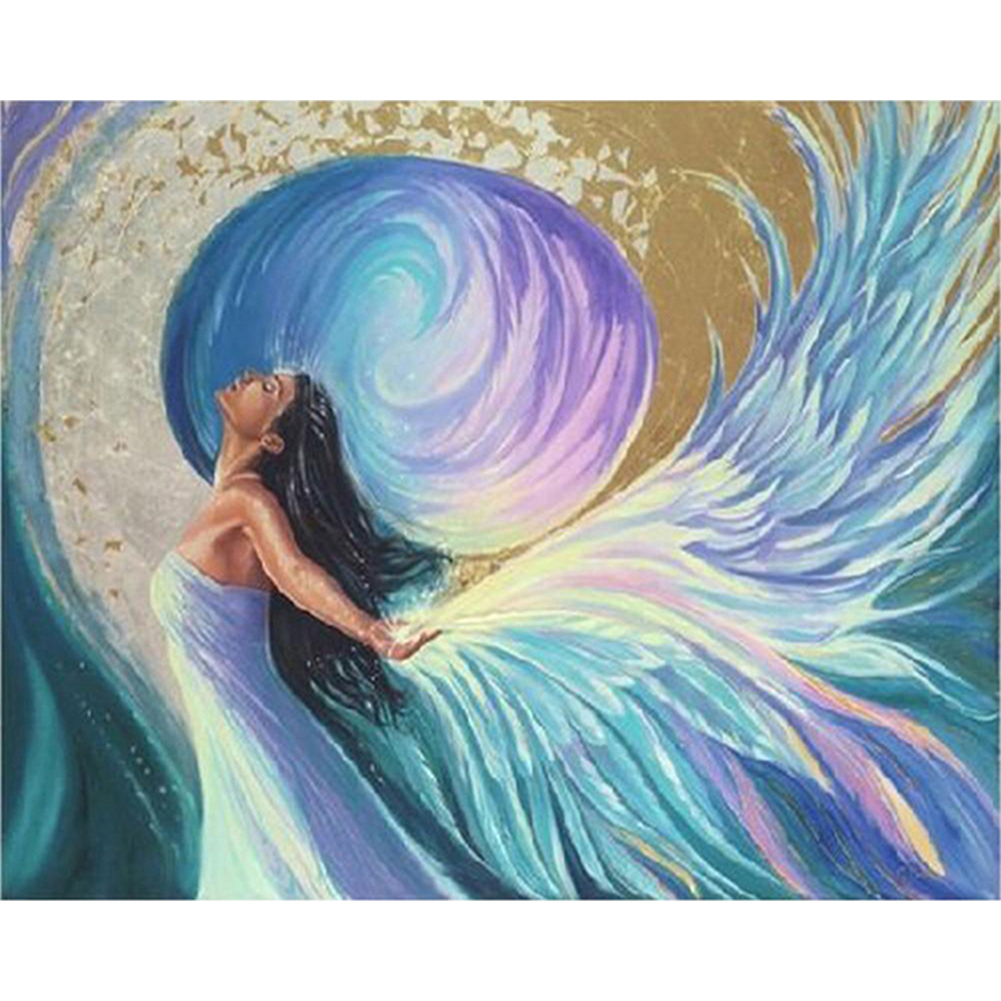 Angel-Paint by Numbers-50x40cm
