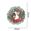 DIY Christmas Wreath Art Acylic Crystal Rhinestone Hanging Craft Kits