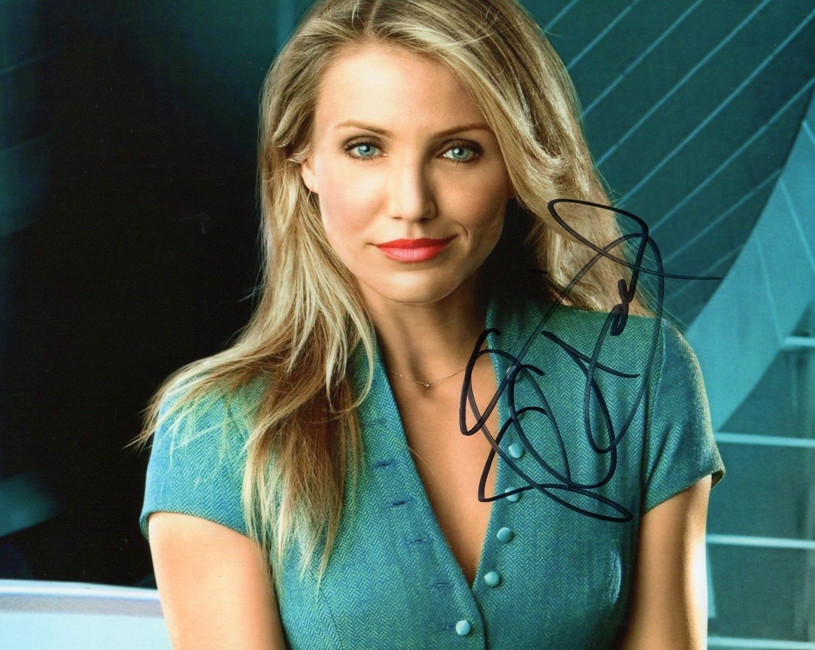 CAMERON DIAZ AUTOGRAPHED SIGNED A4 PP POSTER Photo Poster painting PRINT 13