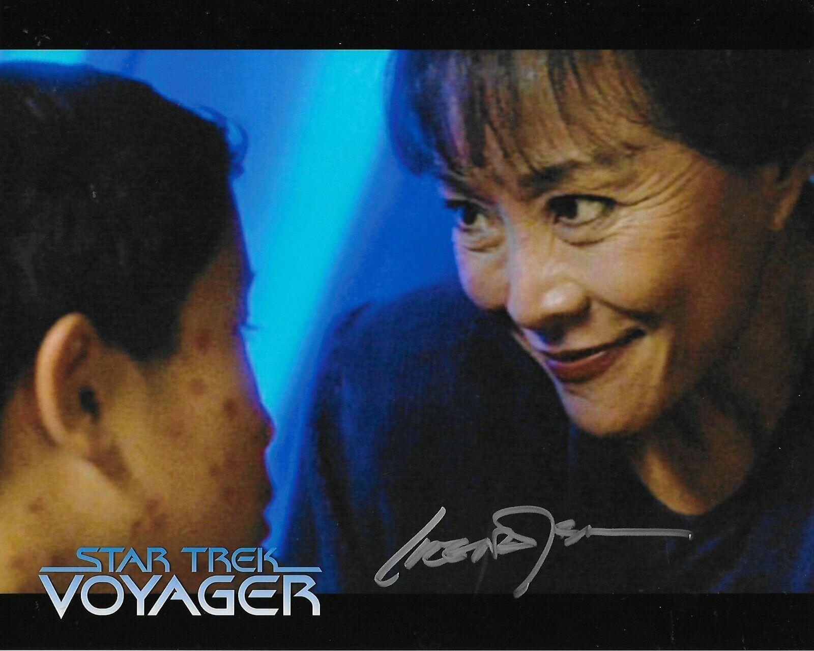 Irene Tsu Star Trek Voyager Original Autographed 8X10 Photo Poster painting #3