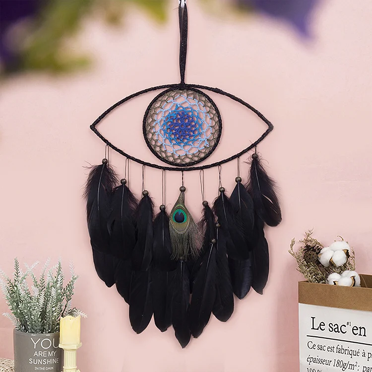 Black Evil Eye Dream Catcher